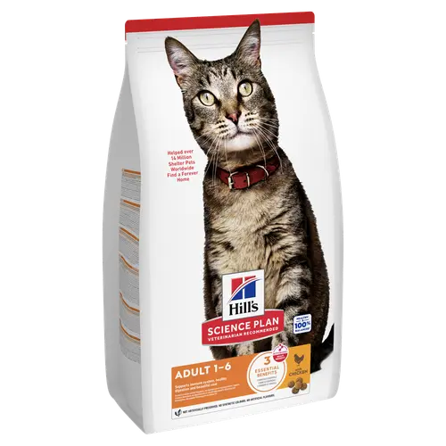 Hill's Science Plan Adult Katzenfutter mit Huhn