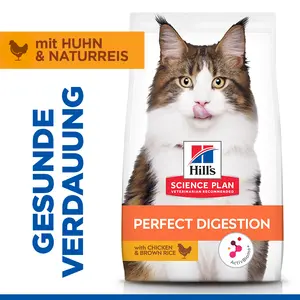 Hill's Science Plan Perfect Proteinhydrolysation Adult Katzenfutter mit Huhn & braunem Reis