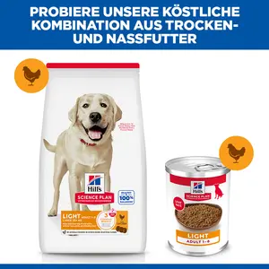 Hill's Science Plan Light Large Breed Adult Hundefutter mit Huhn