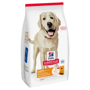Hill's Science Plan Light Large Breed Adult Hundefutter mit Huhn