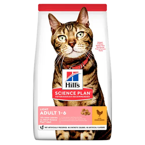 Hill's Science Plan Light Adult Katzenfutter mit Huhn