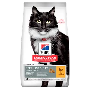 Hill's Science Plan Sterilised Mature Adult Katzenfutter mit Huhn