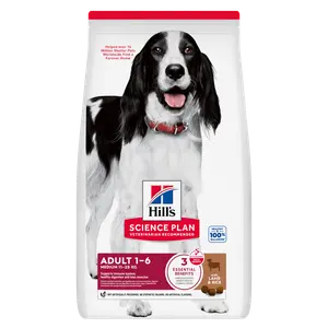 Hill's Science Plan Medium Adult Hundefutter mit Lamm & Reis