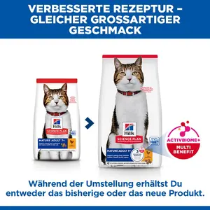 Hill's Science Plan Mature Adult Katzenfutter mit Huhn