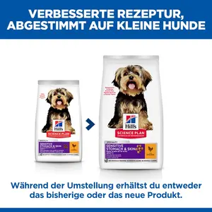 Hill's Science Plan Sensitive Stomach & Skin Small & Mini Adult Hundefutter mit Huhn
