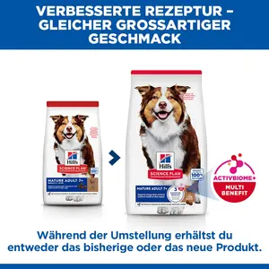 Hill's Science Plan Medium Mature Adult Hundefutter mit Lamm & Reis