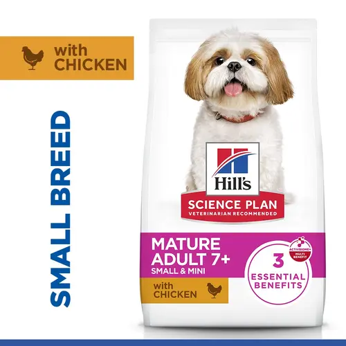 Hill's Science Plan Small & Mini Mature Adult 7+ Hundefutter mit Huhn