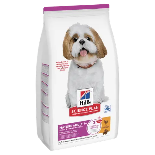 Hill's Science Plan Small & Mini Mature Adult 7+ Hundefutter mit Huhn