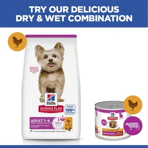 Hill's Science Plan Small & Mini Adult Hundefutter mit Huhn