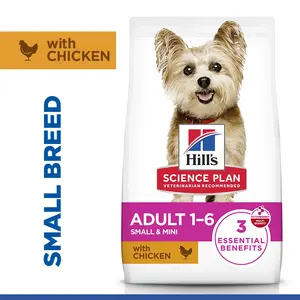 Hill's Science Plan Small & Mini Adult Hundefutter mit Huhn