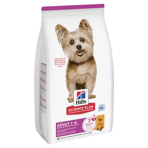 Hill's Science Plan Small & Mini Adult Hundefutter mit Huhn