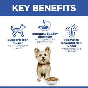 Hill's Science Plan Small & Mini Adult Hundefutter mit Lamm & Reis