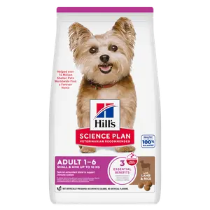 Hill's Science Plan Small & Mini Adult Hundefutter mit Lamm & Reis