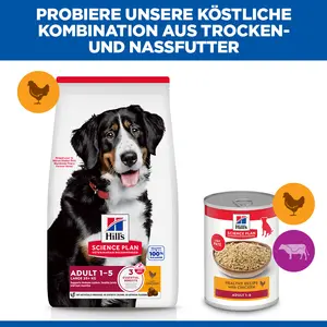 Hill's Science Plan Large Breed Adult Hundefutter mit Huhn
