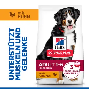 Hill's Science Plan Large Breed Adult Hundefutter mit Huhn