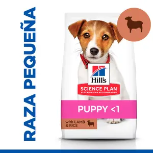 <p>Hill's Science Plan alimento para razas pequeñas y mini con cordero y arroz</p>