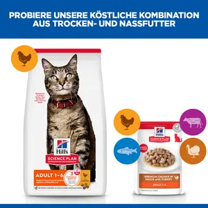 Hill's Science Plan Adult Katzenfutter mit Truthahn