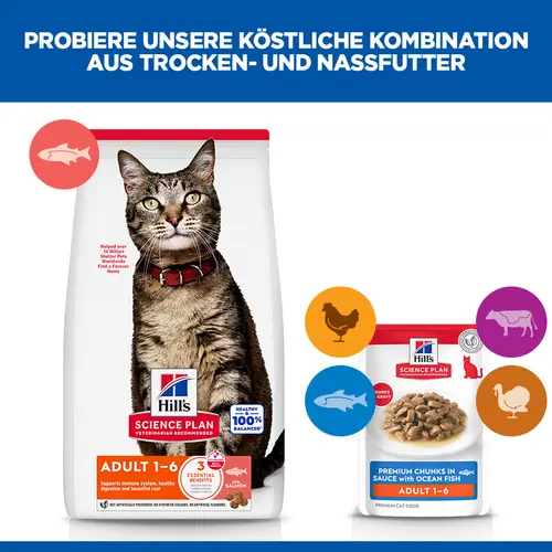 Hill's Science Plan Adult Katzenfutter mit Meeresfisch