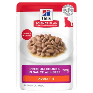 Hill's Science Plan Adult Katzenfutter mit Rind