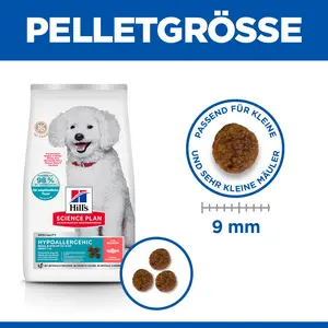 Hill's Science Plan Hypoallergenic Small & Mini Adult Hundefutter mit Lachs
