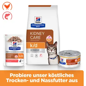 Hill's Prescription Diet k/d Katzenfutter mit Lachs