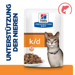 Hill's Prescription Diet k/d Katzenfutter mit Lachs