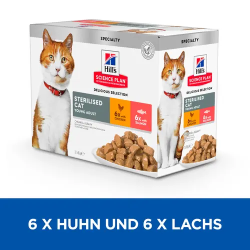 Hill's SCIENCE PLAN Sterilised Cat Adult Katzenfutter