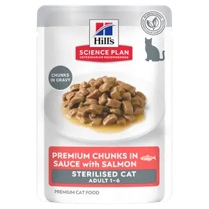 Hill's Science Plan Sterilised Adult Katzenfutter mit Lachs