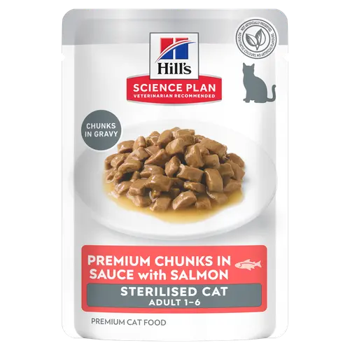 Hill's Science Plan Sterilised Adult Katzenfutter mit Lachs
