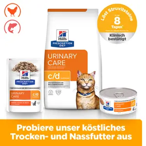 Hill's Prescription Diet c/d Multicare Katzenfutter mit Huhn