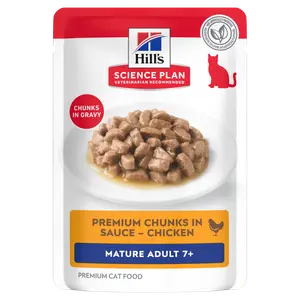 Hill's Science Plan Mature Adult Katzenfutter Huhn