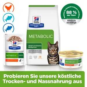 Hill's Prescription Diet Metabolic Katzenfutter mit Huhn
