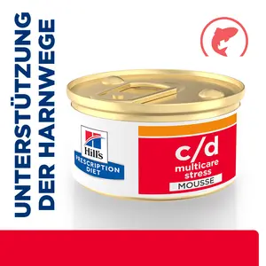 Hill's Prescription Diet c/d Multicare Stress Katzenfutter mit Lachs