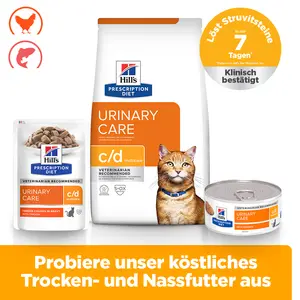 Hill's Prescription Diet c/d Multicare Katzenfutter mit Huhn