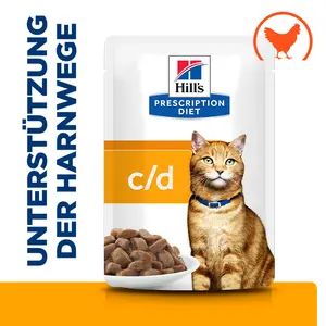 Hill's Prescription Diet c/d Multicare Katzenfutter mit Huhn