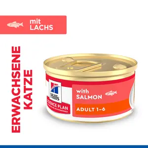 Hill's Science Plan Adult Katzenfutter mit Lachs