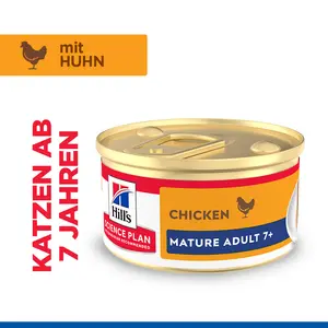Hill's Science Plan Mature Adult Katzenfutter mit Huhn
