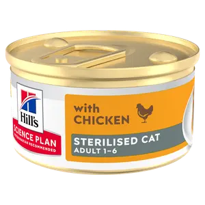 Hill's Science Plan Sterilised Adult Katzenfutter mit Huhn