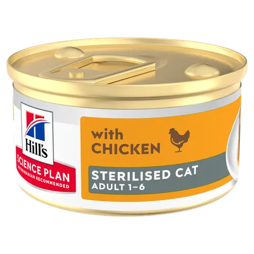 Hill's Science Plan Sterilised Adult Katzenfutter mit Huhn