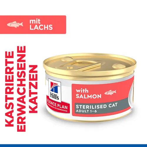 Hill's Science Plan Sterilised Adult Katzenfutter mit Huhn