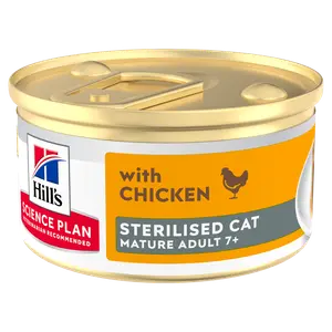 Hill's Science Plan Sterilised Mature Adult Katzenfutter mit Huhn