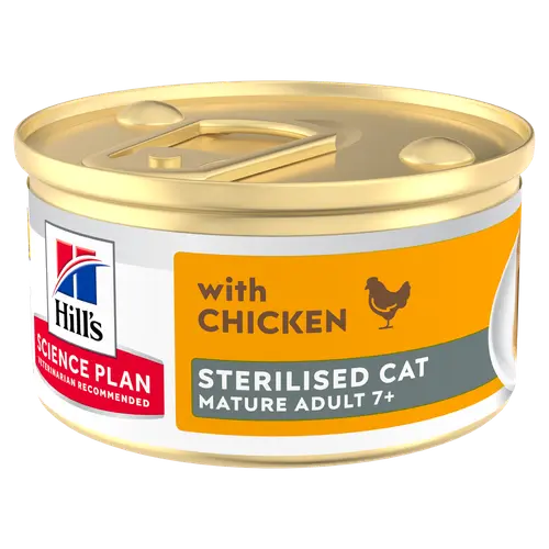 Hill's Science Plan Sterilised Mature Adult Katzenfutter mit Huhn