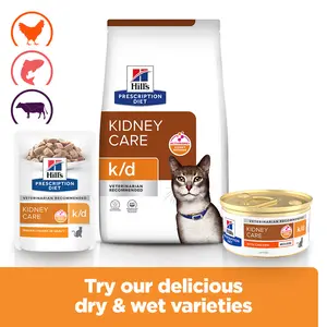 Hill's Prescription Diet k/d Cat Food with Chicken
