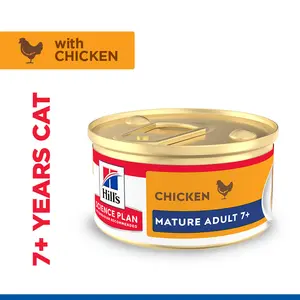 Hill's Science Plan Mature Adult Cat Food Chicken