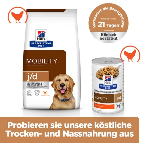 Hill's Prescription Diet j/d Hundefutter mit Huhn