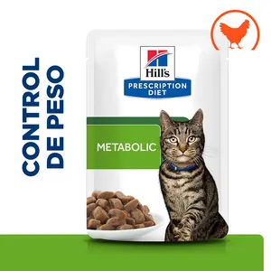 Hill's Prescription Diet Metabolic alimento para gatos pollo