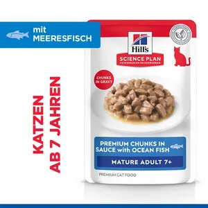 Hill's Science Plan Mature Adult Katzenfutter mit Meeresfisch