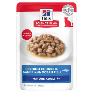 Hill's Science Plan Mature Adult Katzenfutter mit Meeresfisch