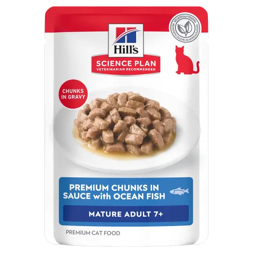 Hill's Science Plan Mature Adult Katzenfutter mit Meeresfisch