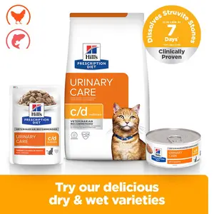 Hill's Prescription Diet c/d Multicare Cat Food with Chicken